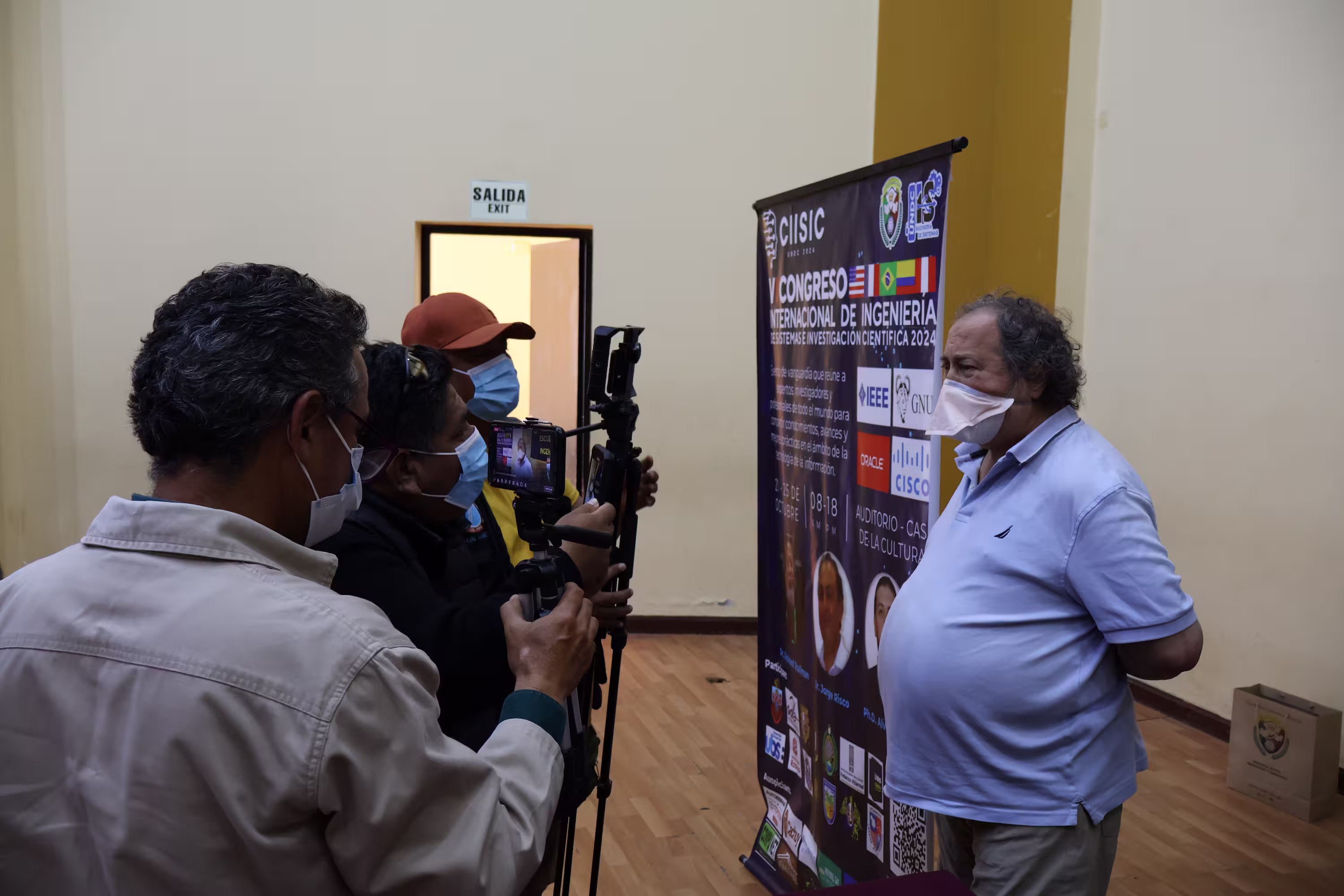 Conferencia de prensa Stallman